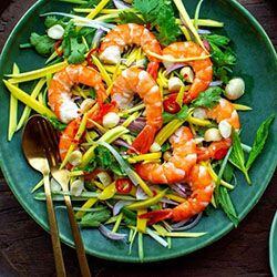 Green Mango Prawn Salad Recipe | Chelsea Sugar