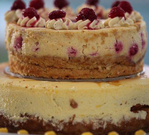 Raspberry & Lemon Cheesecakes Recipe | Chelsea Sugar